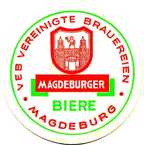 magdeburg (md-sah) diamant magdeburger rund) 5a (215-magdeburger biere-veb vereinigte) 
